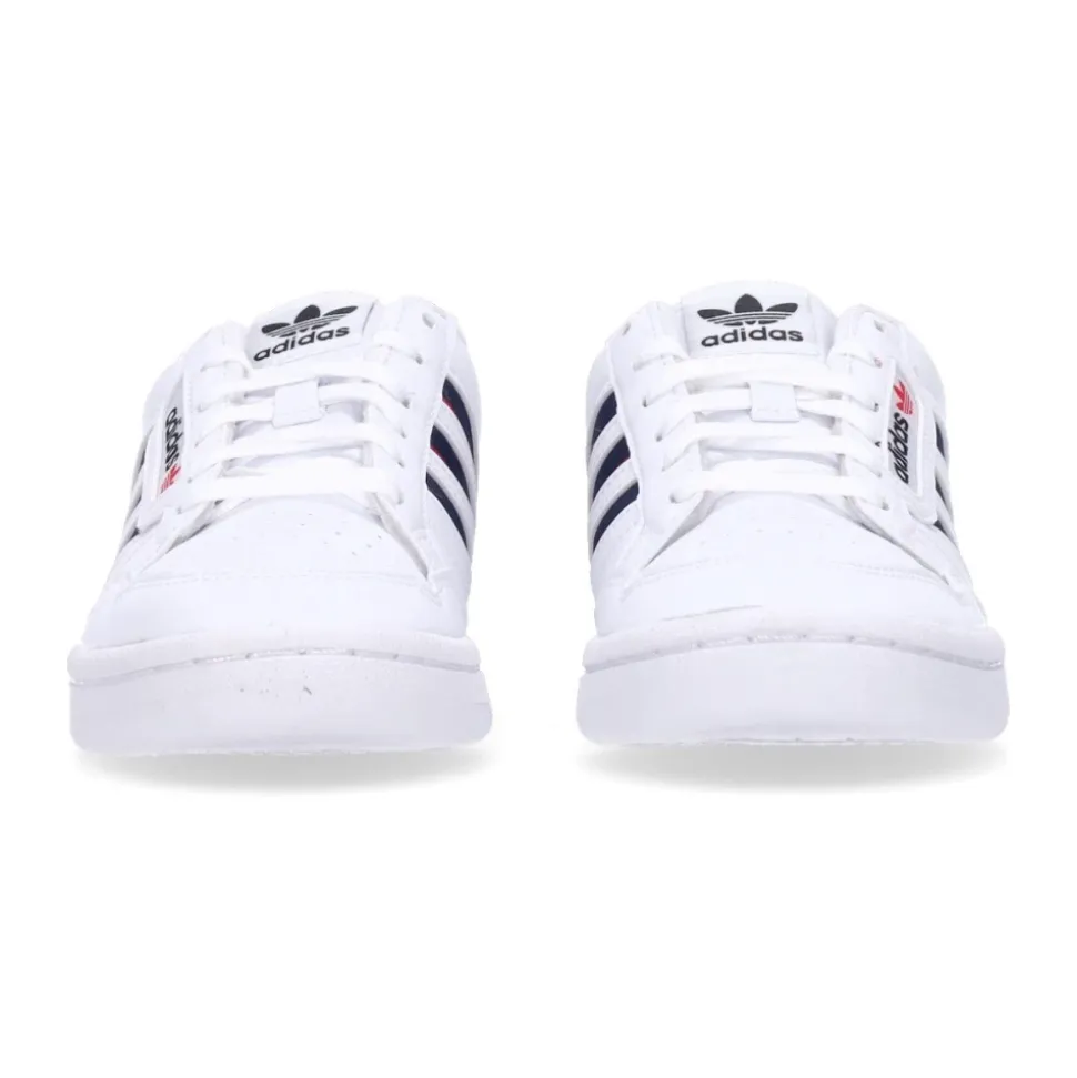 Stripes J Lav Sko med Cloud White/Navy/Red