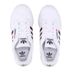 Stripes J Lav Sko med Cloud White/Navy/Red