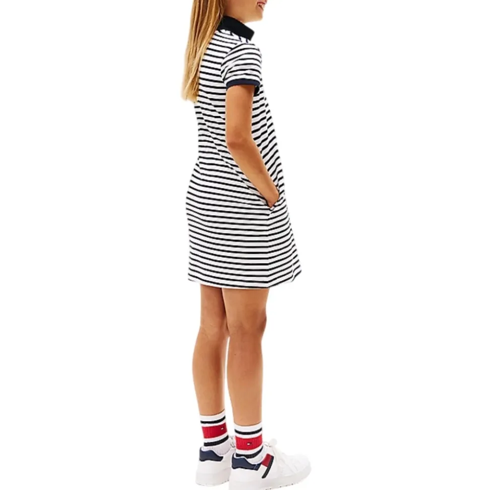 Stripete Polo Kjole