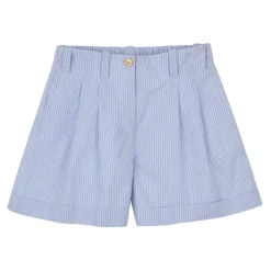 Stripet skjorte og shorts sett