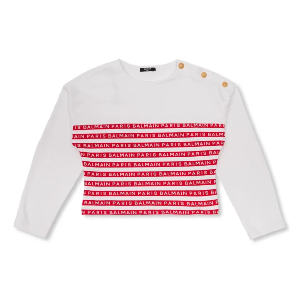Stripet sweatshirt