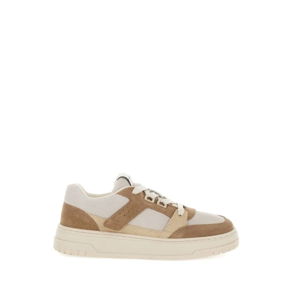 Suede sneakers