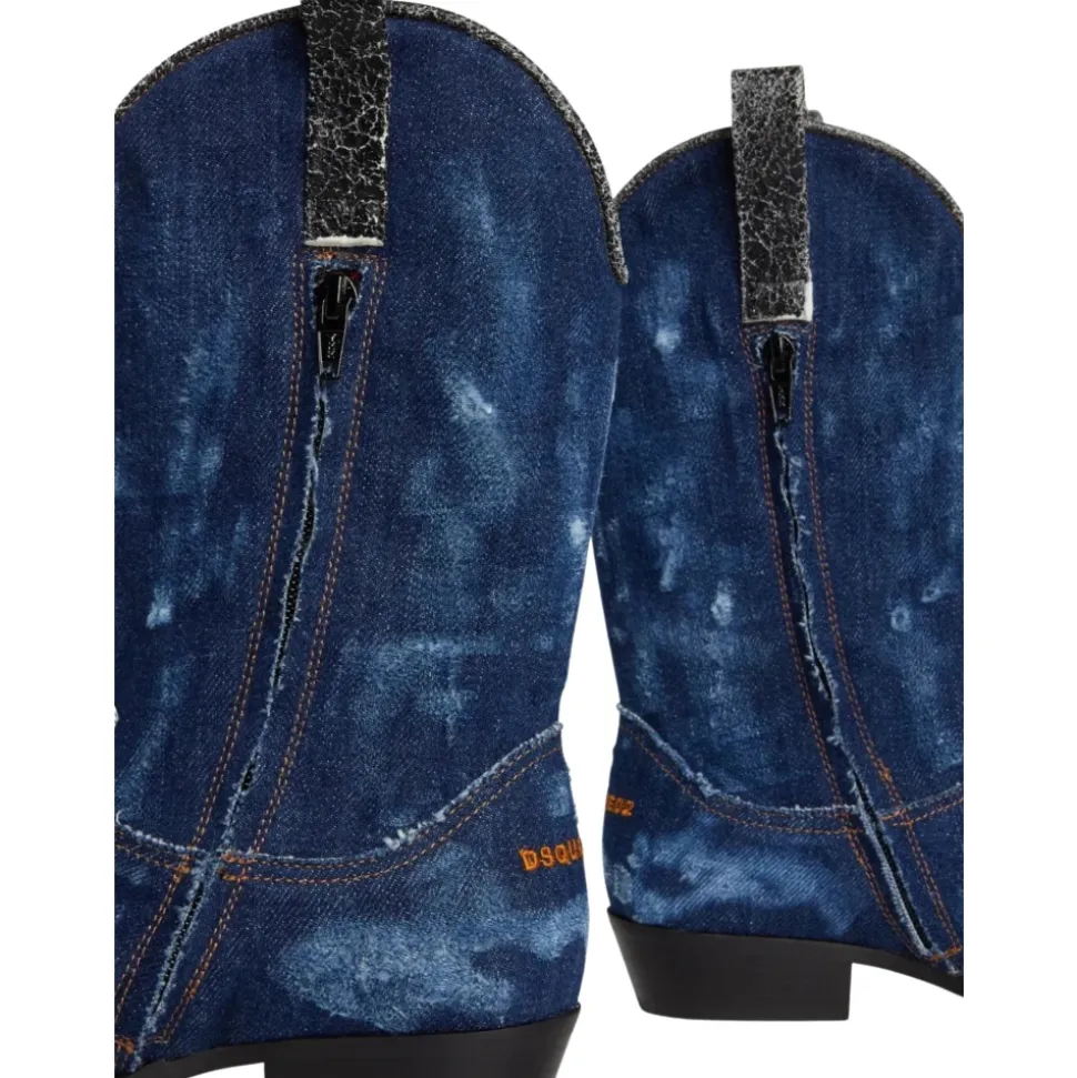 Super Star Denim Texan Boots