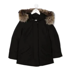 Svart Arctic Racoon Parka