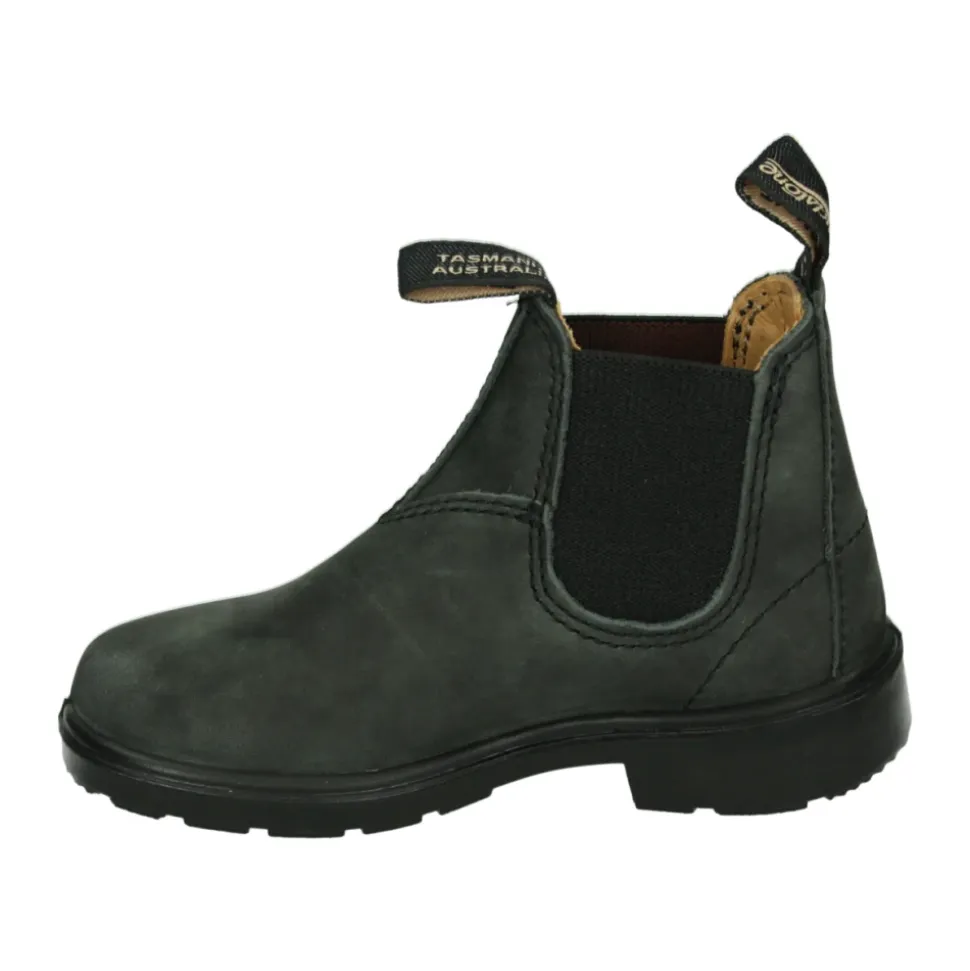 Svarte Nubuck Gutt Sko 1325 Modell