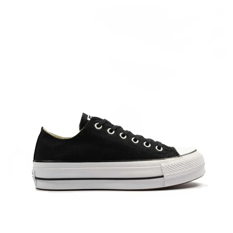 Svarte Platform Sneakers Urban Stil