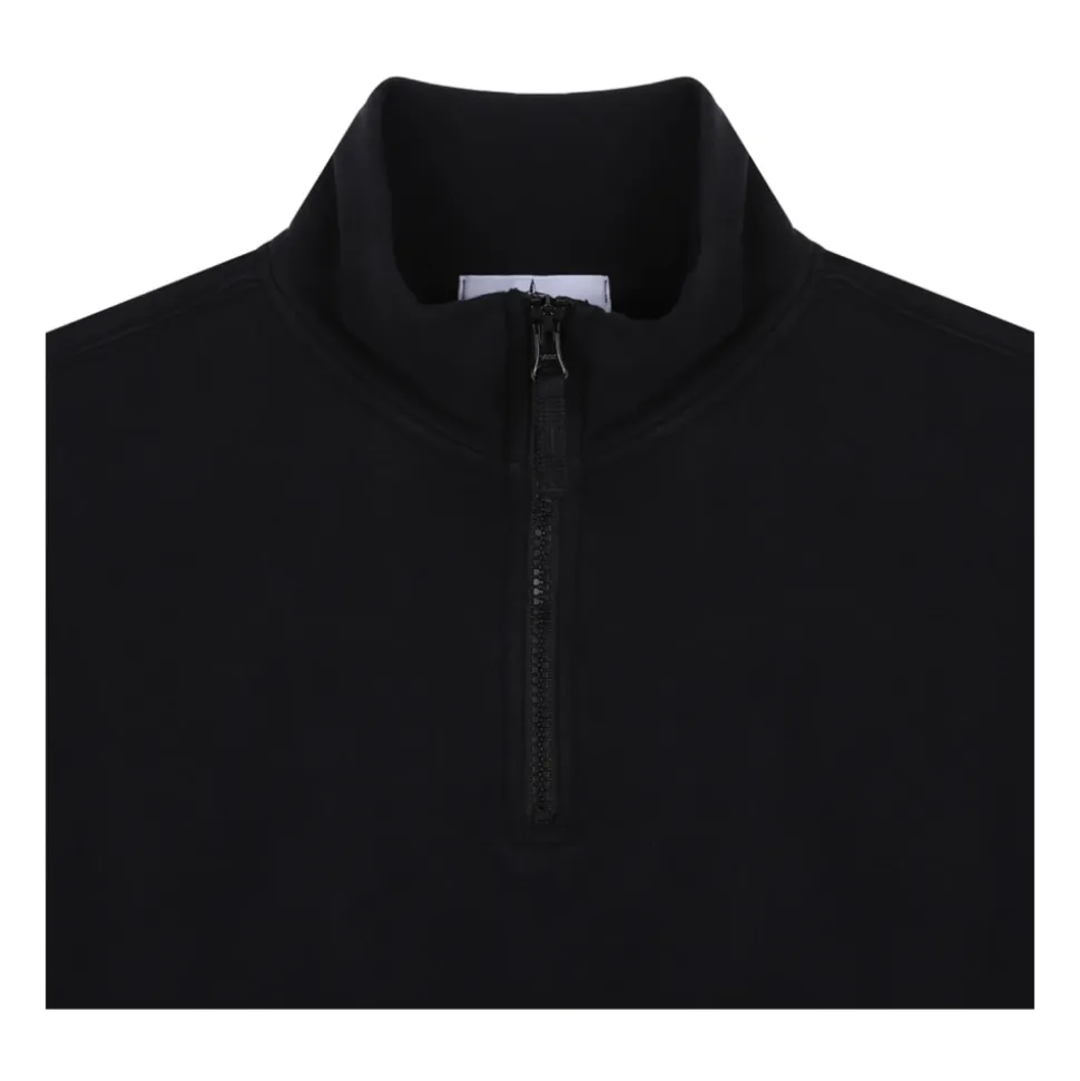 Svarte Polos og Sweatshirt med Half-Zip