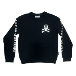 Svart Sweatshirt Barnemote