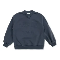 Sweatshirt med brodert logo