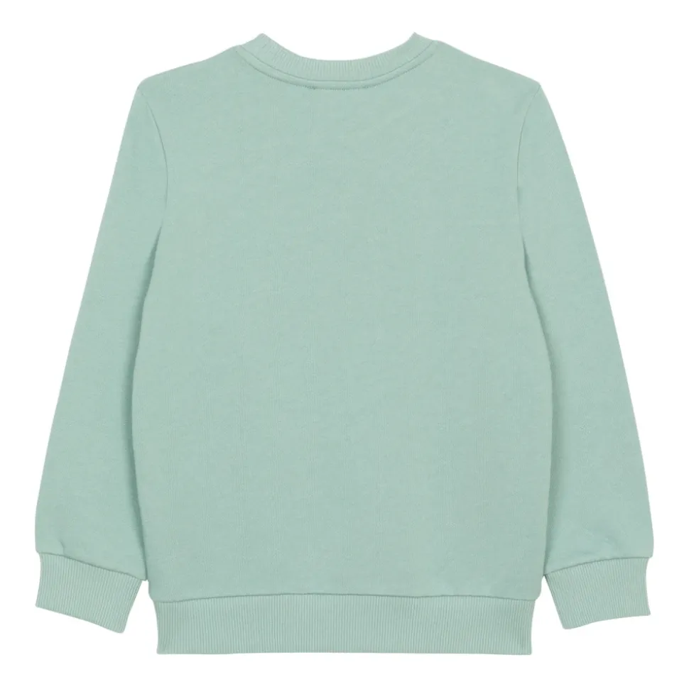 Sweatshirt med glitter Balmain-logo