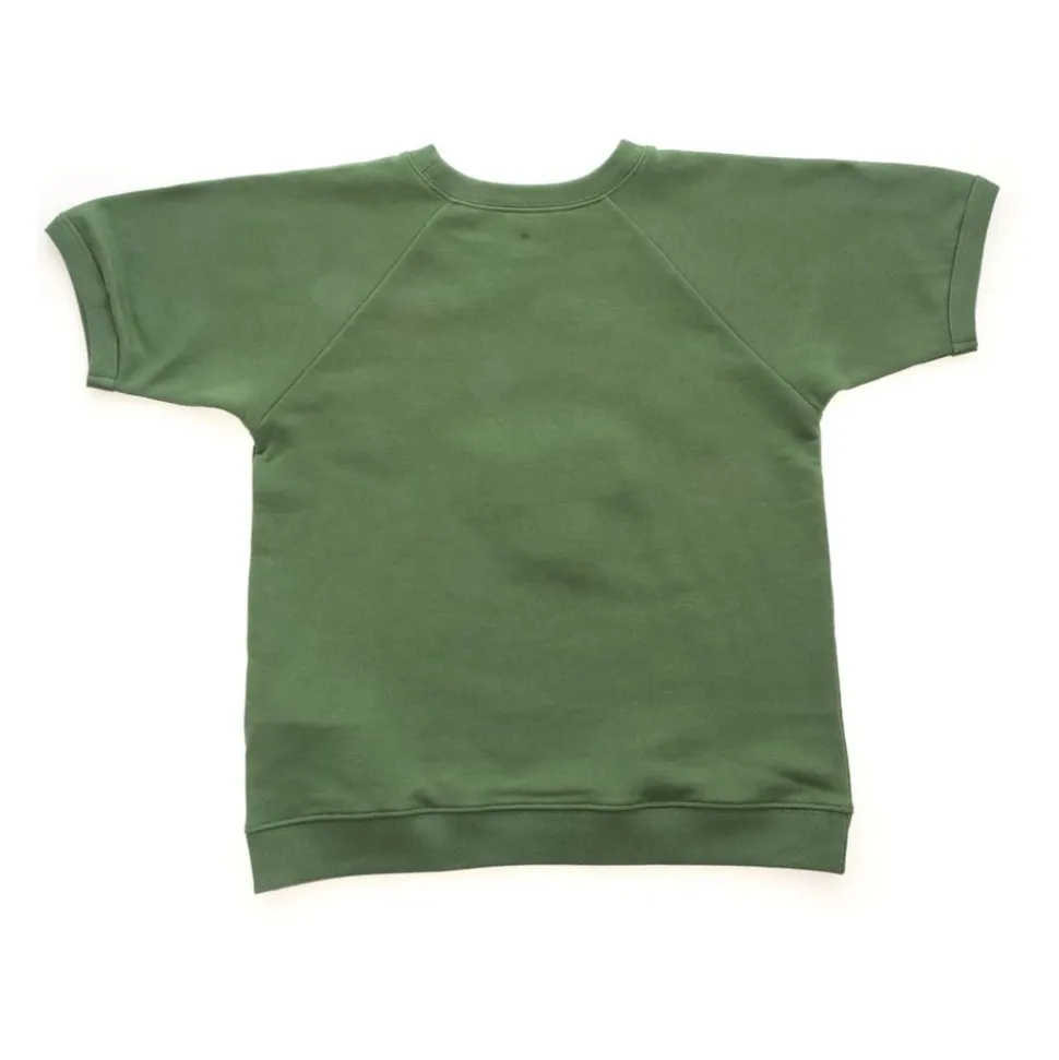 Sweatshirt med logodetalj