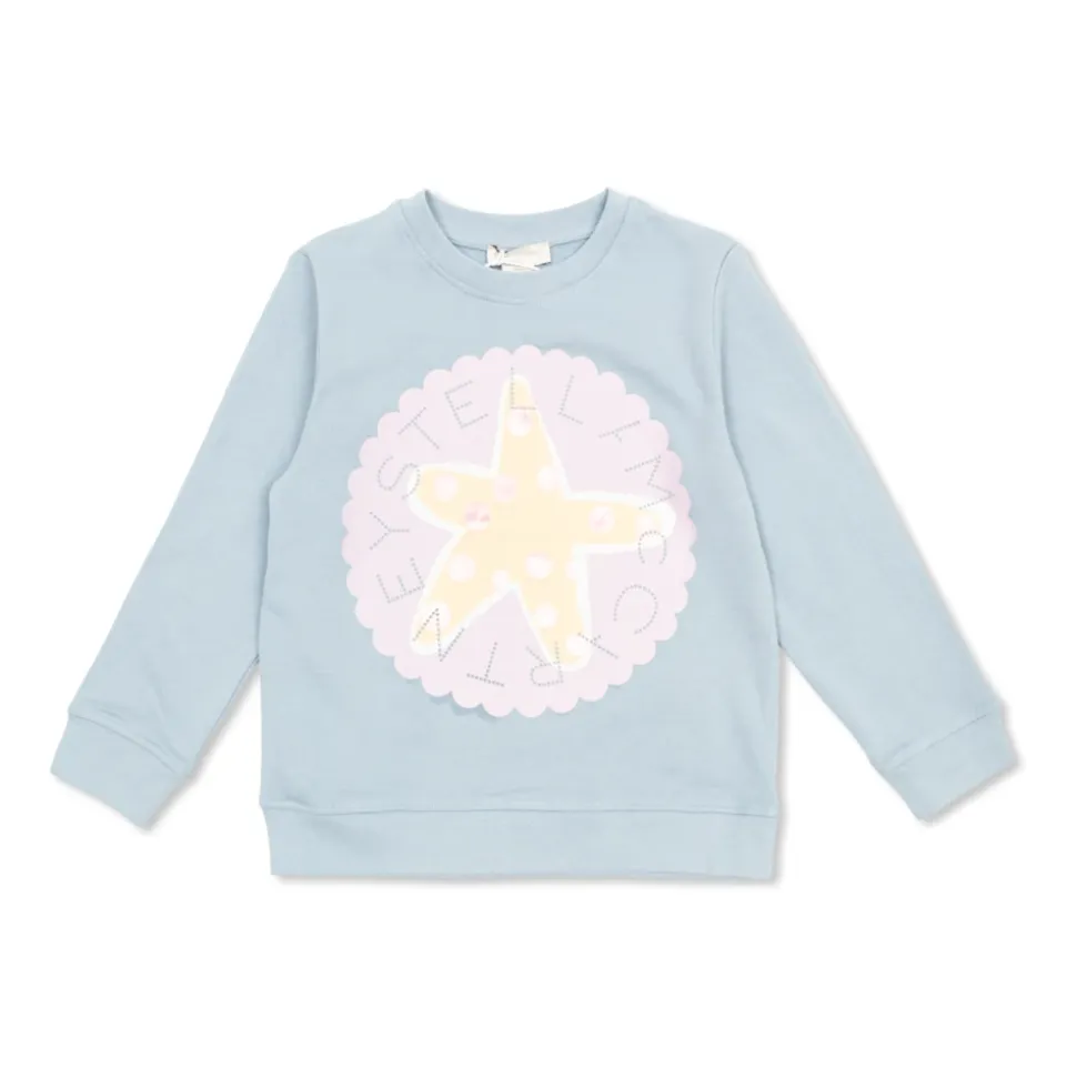 Sweatshirt med trykk