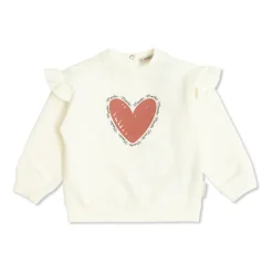 Sweatshirt med trykk