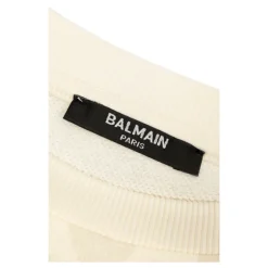 Sweatshirt med trykt logo