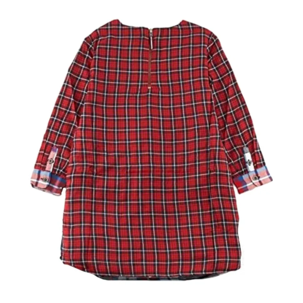 Tartan Patch Dress