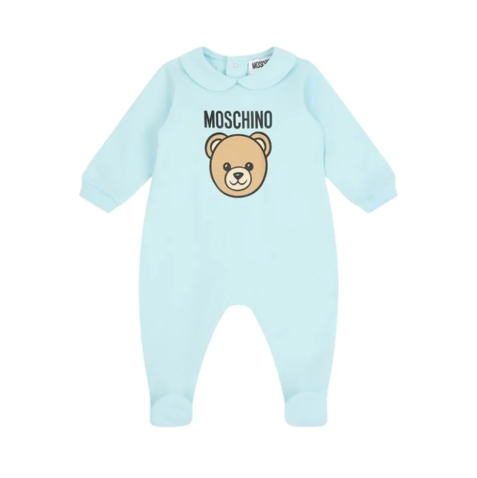 Teddy Bear bomullsfleece-onesie