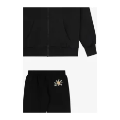 Teddy Bear bomulls-jumpsuit med hettegenser