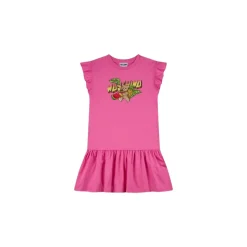 Teddy Bear Cotton Jersey Dress