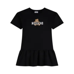 Teddy Bear Cotton Jersey Dress