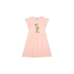 Teddy Bear Cotton Piqué Dress