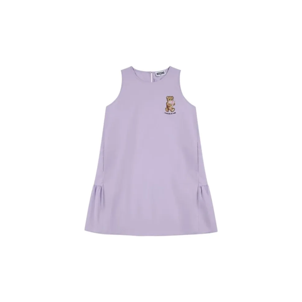 Teddy Bear kjole i bomulls poplin
