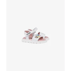 Teddy Bear Leather Sandals