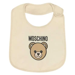 Teddy Bear Logo Hatt og Smekkesett