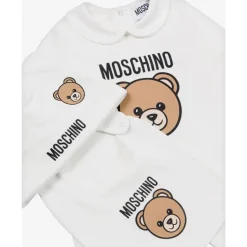 Teddy Bear Plysj Onesie, Lue og Smekkesett