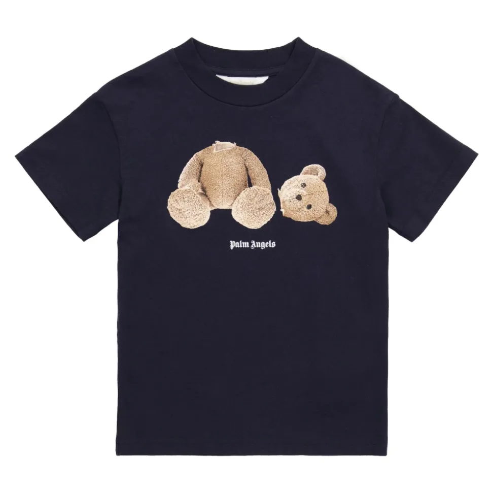 Teddy Bear-print Crew-neck T-shirt