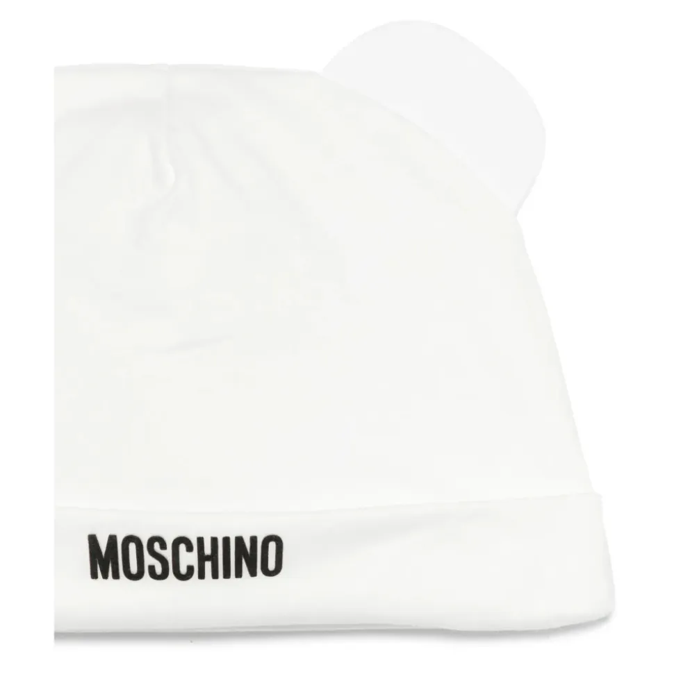 Teddy Print Onesie og Hatt Sett