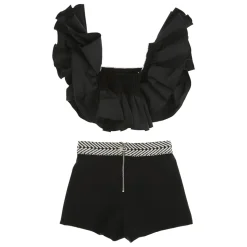 Topp og shortssett