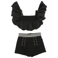 Topp og shortssett