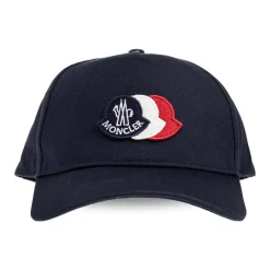 Tricolor Logo Cotton Baseball Cap