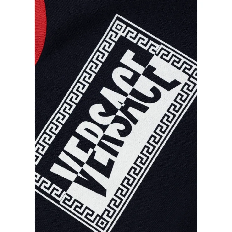Trykket sweatshirt i bomullsjersey