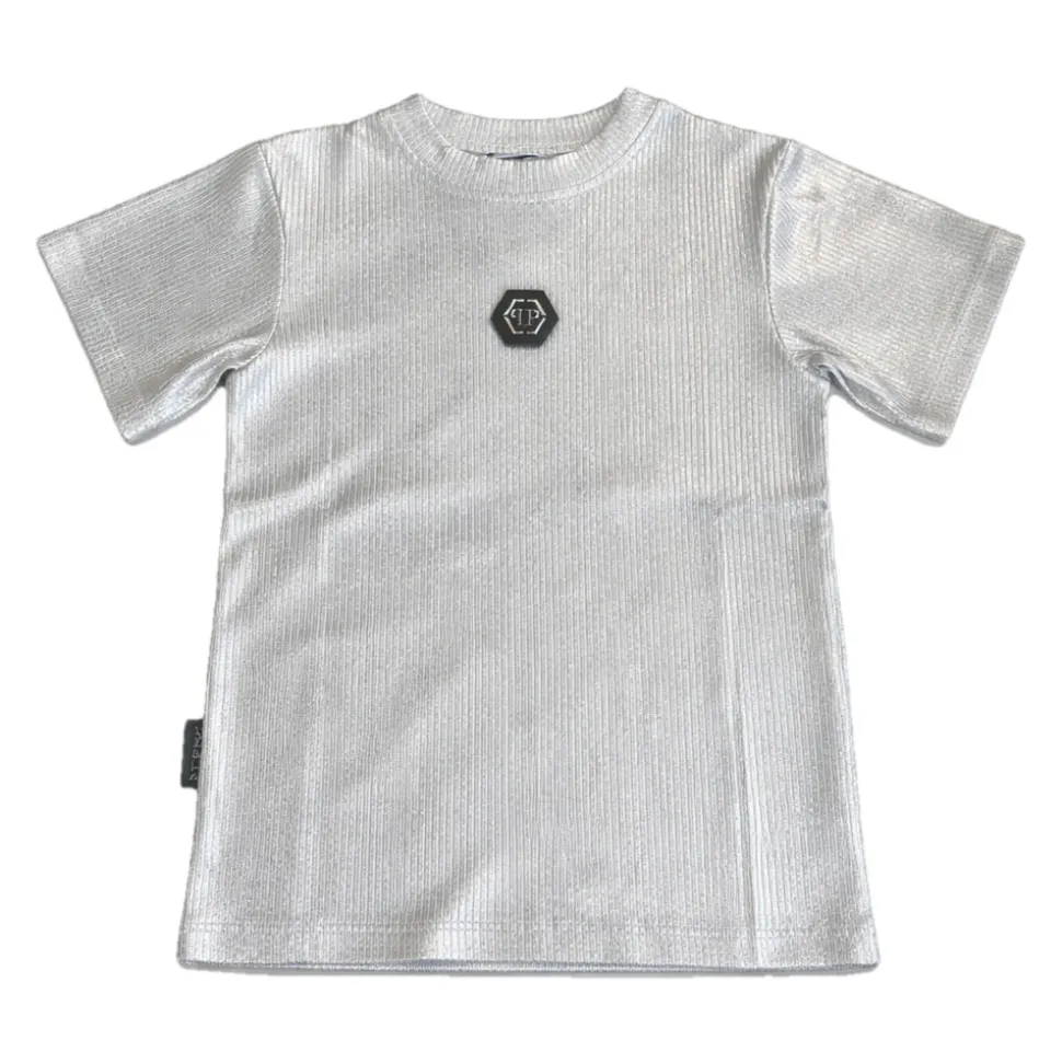 T-shirt Girocollo Cropped