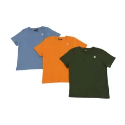 T-shirt Set Tris Crew Neck