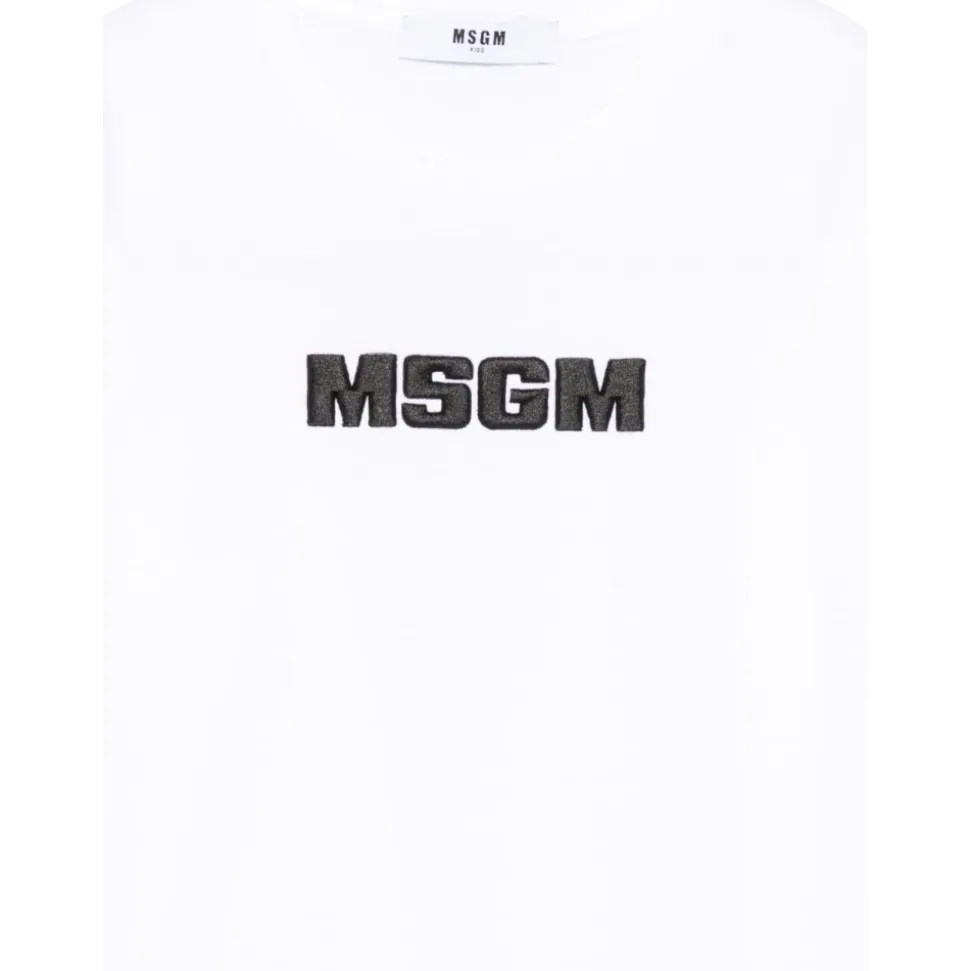 T-skjorte med brodert logo