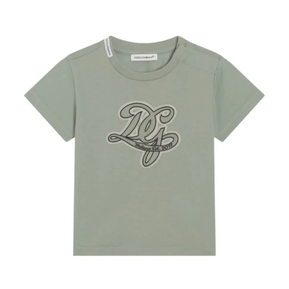 T-skjorte med brodert logo