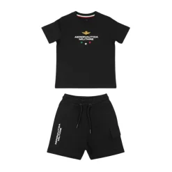 T-skjorte med Cargo Bermuda-sett