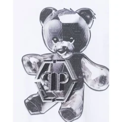 T-skjorte med teddybjørn-trykk