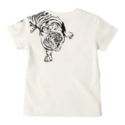 T-skjorte med tigertrykk