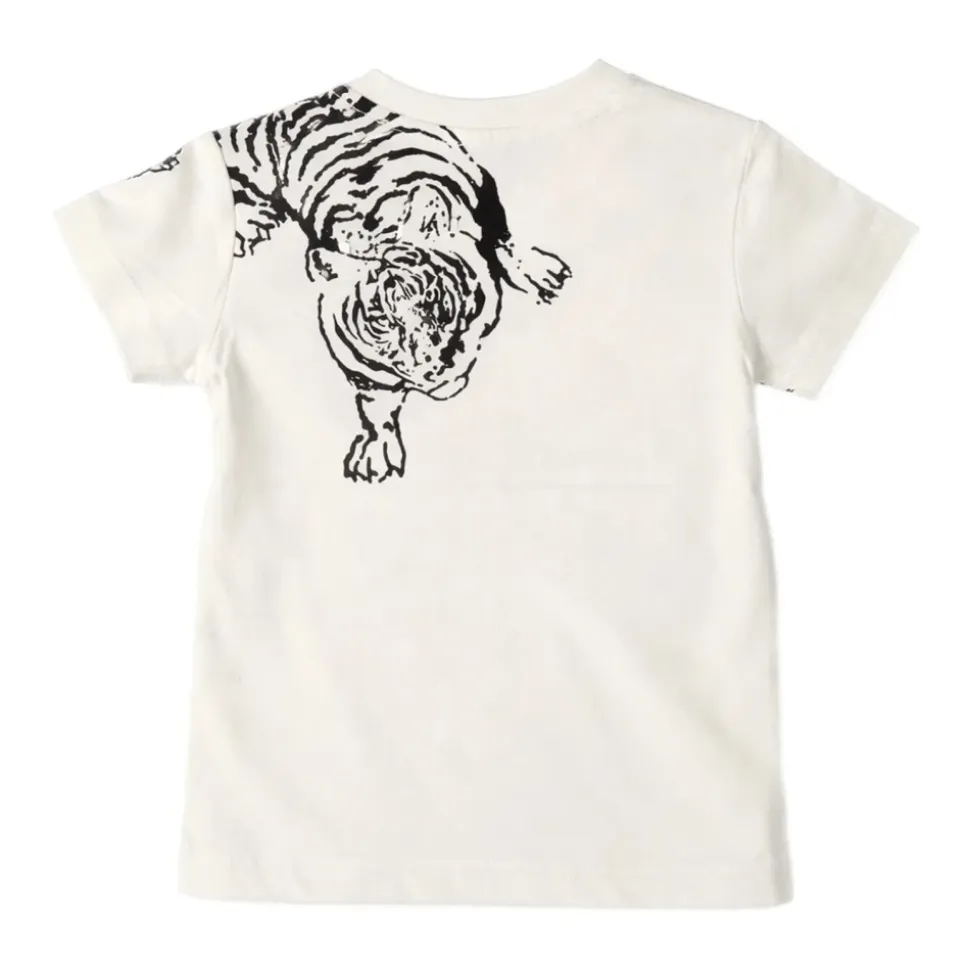 T-skjorte med tigertrykk