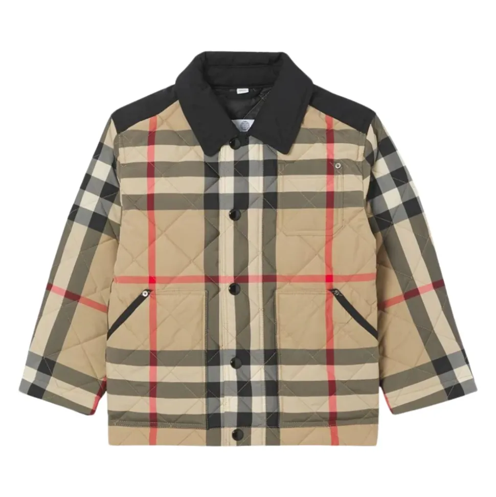 Vintage Check Barnejakke