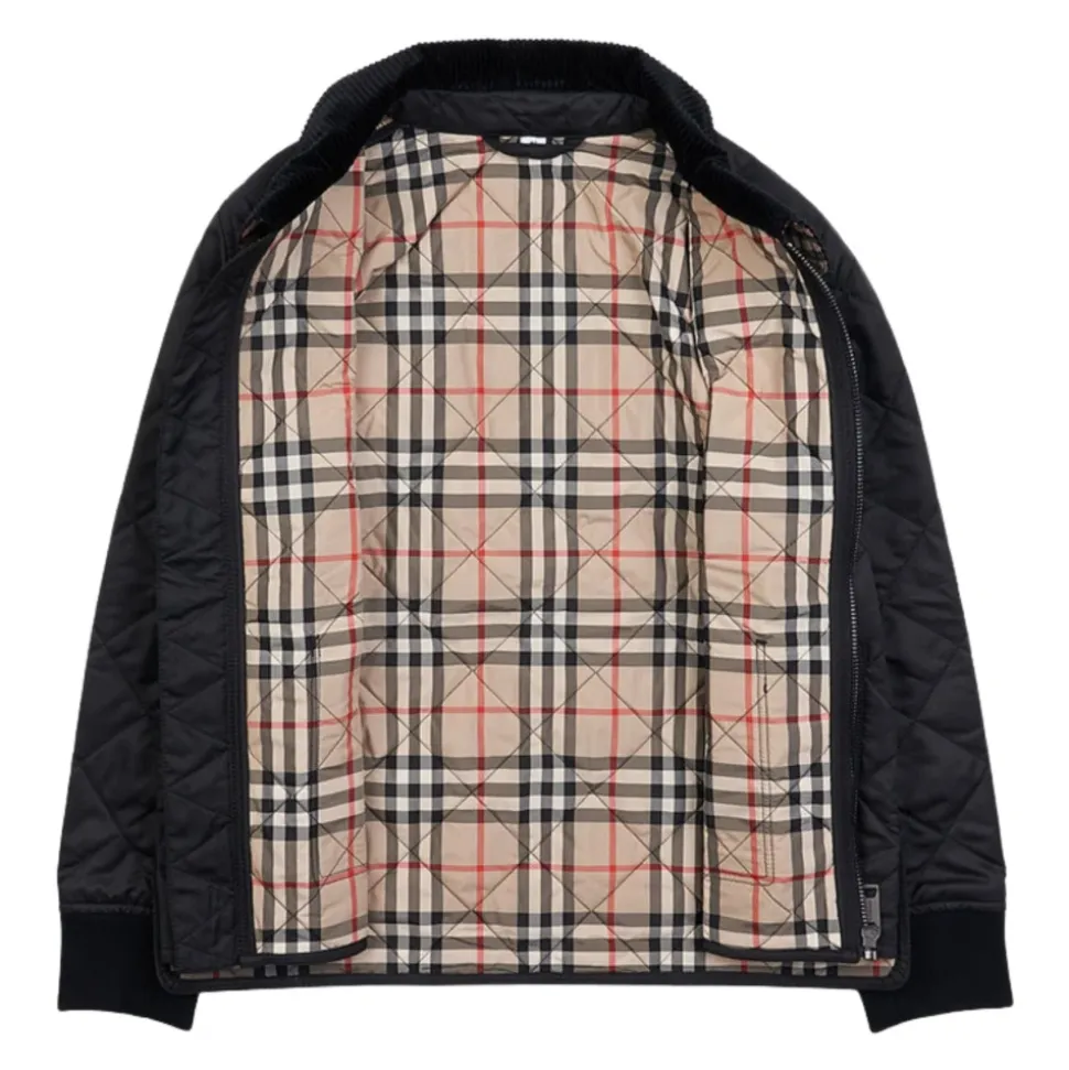 Vintage Check Quilted Jacket