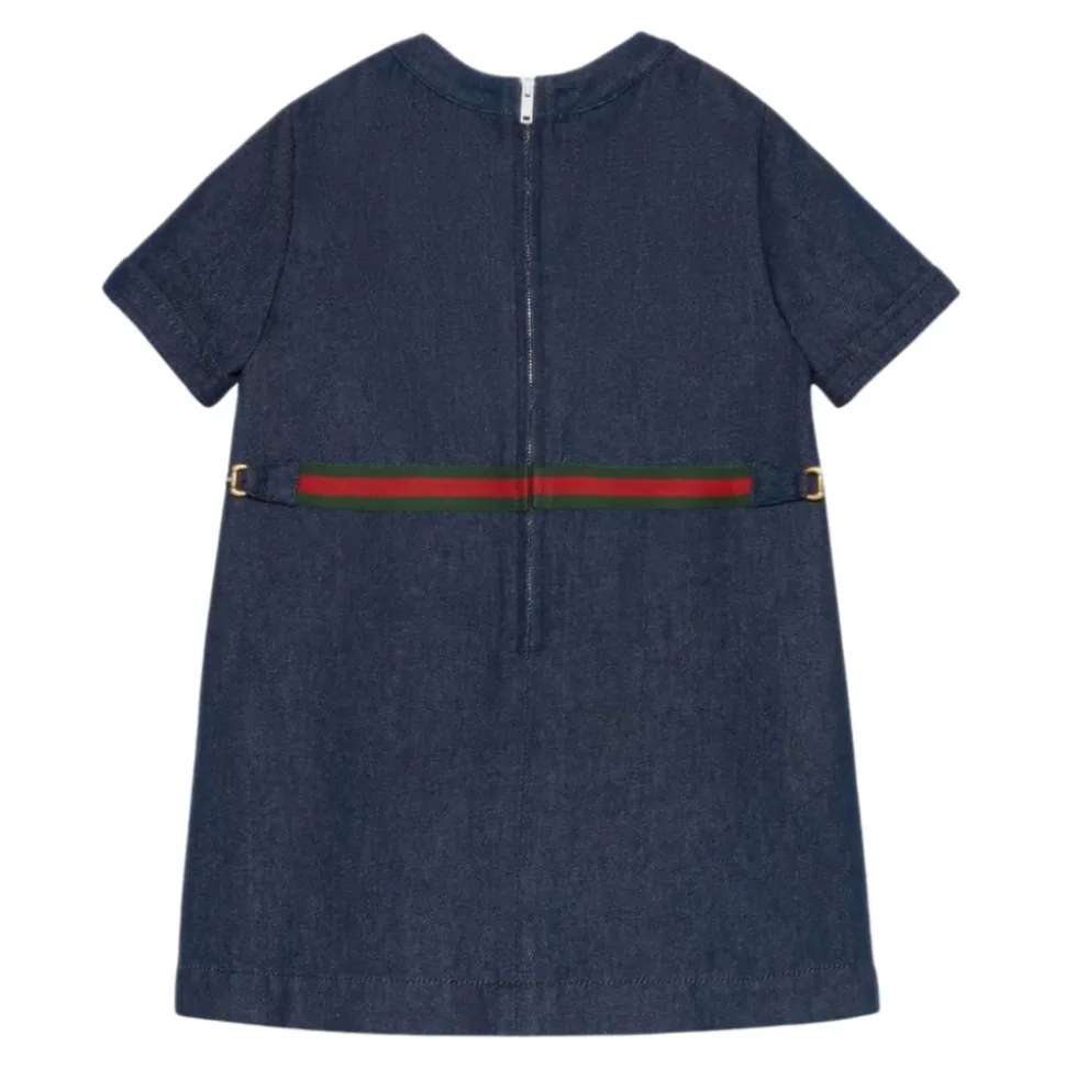 Vintage-inspirert denimkjole