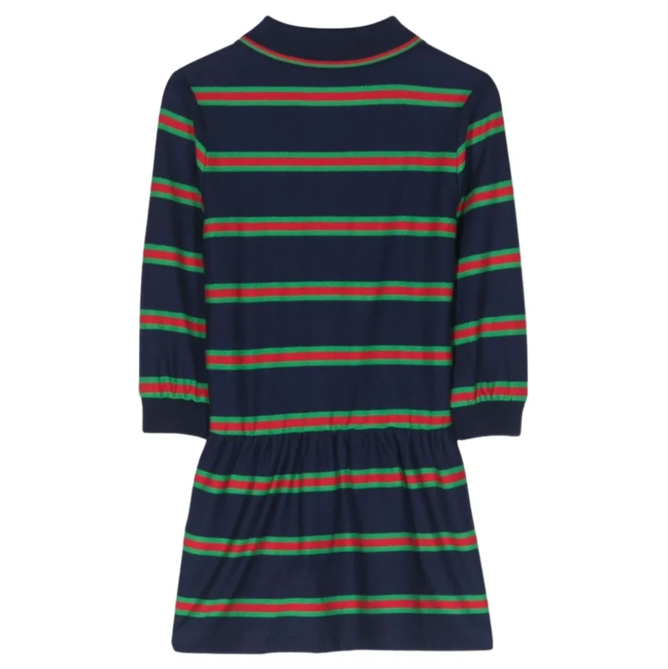 Web Stripe Bomullskjole
