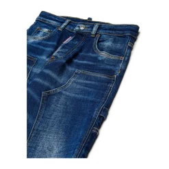 Wide-leg Cargo Jeans