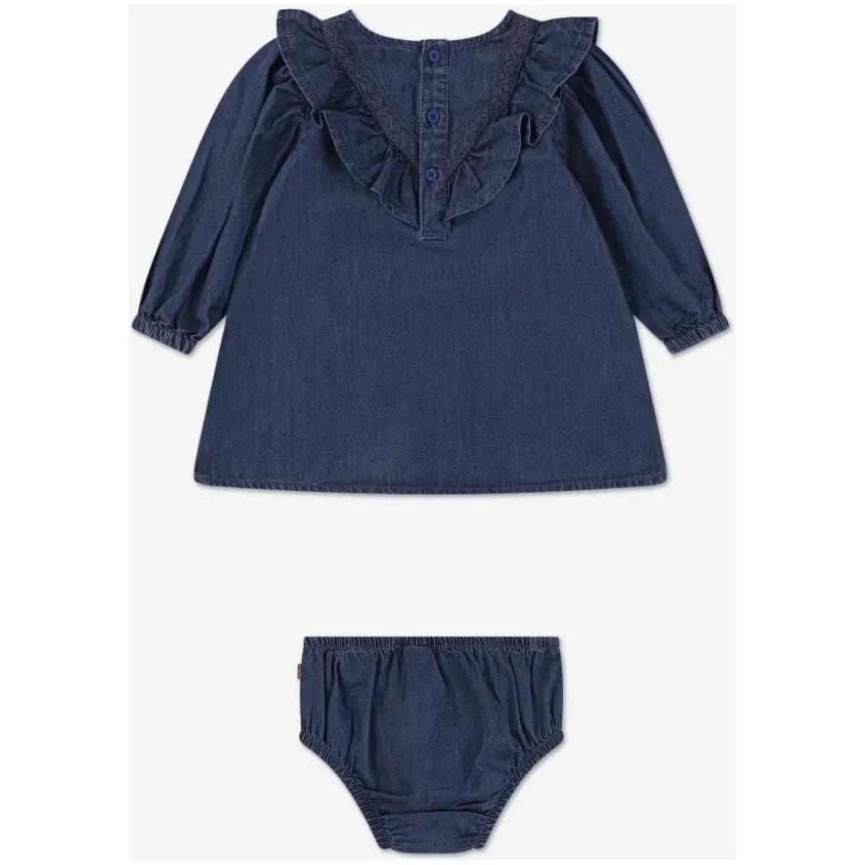 Wild West Ruffle Dress & Bloomers Set