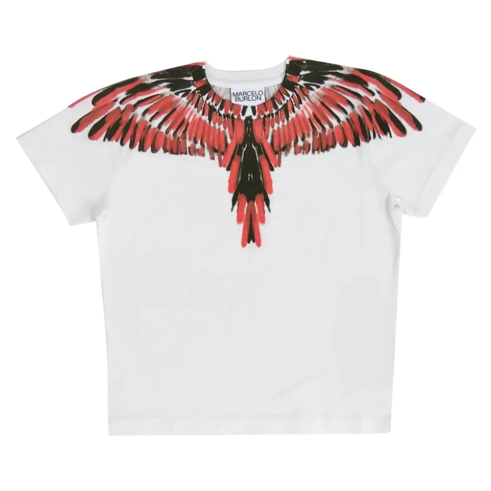 Wings Print T-Shirt