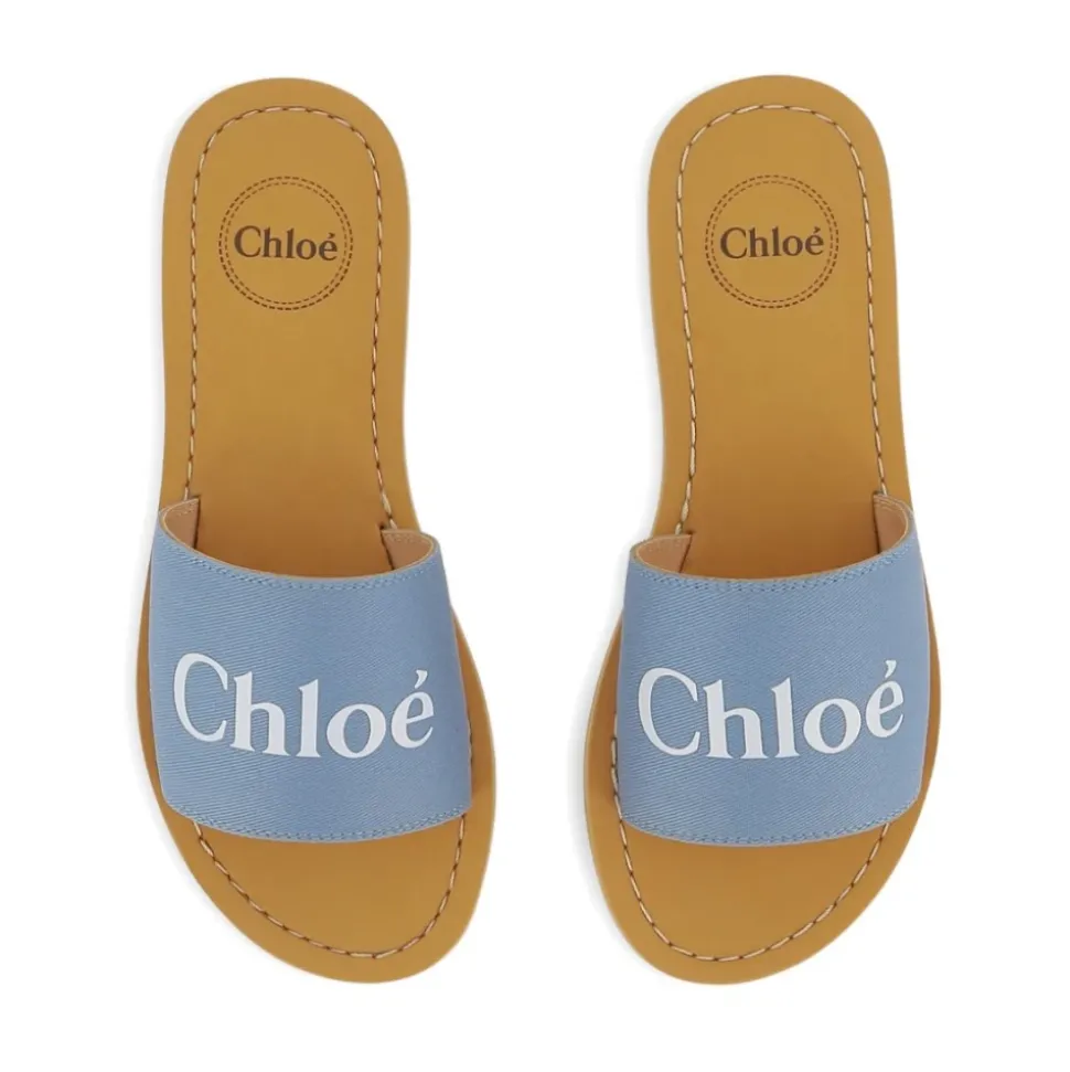 Woody Logo-Strap Sandal